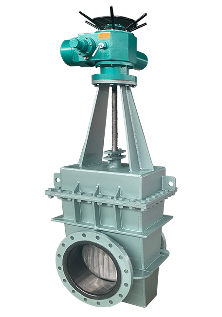 電動襯膠閘板閥 