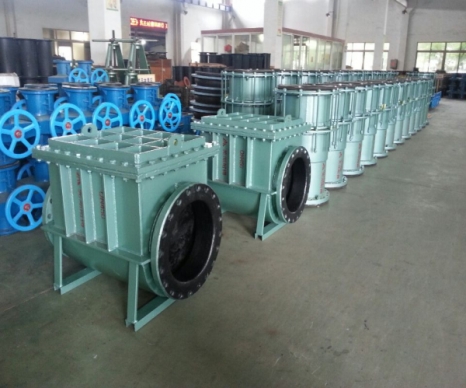 臥式襯膠止回閥-2